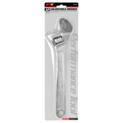 Performance Tool Adjustable Wrench 12 in. L 1 pc