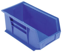 Quantum Storage 8-1/4 in. W X 6-3/4 in. H Tool Storage Bin Polypropylene 1 Blue