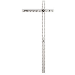 Empire 48 in. L X 22 in. H Aluminum Adjustable Heavy Duty T-Square