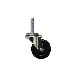 Shepherd 2 in. D Swivel Soft Rubber Caster 80 lb 1 pk