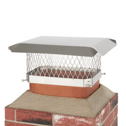 HY-C Shelter Galvanized Stainless Steel Chimney Cover