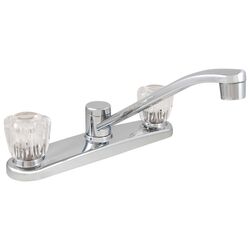 LDR Two Handle Chrome Kitchen Faucet