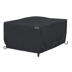 Classic Accessories 42 in. W X 42 in. L Black Polyester Fire Pit Cover