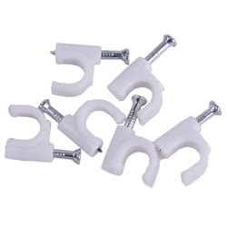 Monster Cable Just Hook It Up Cable RG6 Coaxial Cable Clips 6 pk