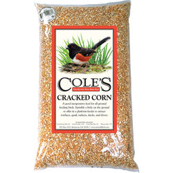 Cole's Assorted Species Cracked Corn Wild Bird Food 20 lb