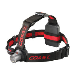 Coast HL4 145 lm Black LED Head Lamp AAA Battery