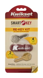 Kwikset Metal Smart Key Re-Key Kit 1 pk