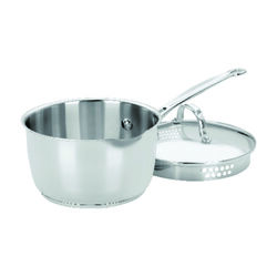 Cuisinart Chef's Classic Stainless Steel Saucepan 2 qt Silver