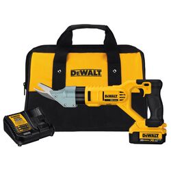 DeWalt 20V MAX 0.63 Ga. Cordless Fiber Cement Shears Kit 20 V 2500 spm