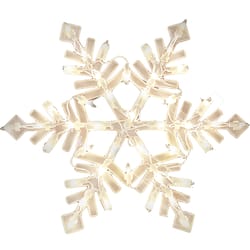 Impact Innovations 17 in. Hanging Decor Snowflake Silhouette