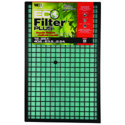 Web Eco Filter Plus 16 in. W X 25 in. H X 1 in. D Polyester 8 MERV Pleated Air Filter