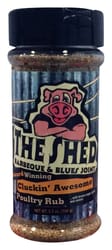 The Shed Cluckin' Awesome Poultry Poultry Seasoning BBQ Rub 5.5 oz