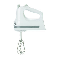 KitchenAid White 5 speed Hand Mixer