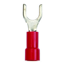 Jandorf 22-18 Ga. Insulated Wire Terminal Spade Red 5 pk