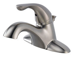 Delta Classic Stainless Steel Single Handle Lavatory Faucet 4 in.