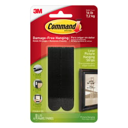 Command Black Picture Hanging Strips 16 lb 4 pk