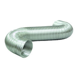 Deflect-O Jordan 19 in. L X 7 in. D Black/Silver Aluminum Dryer and Vent Hose