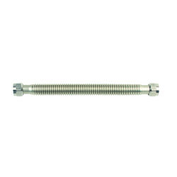 Brasscraft ProCoat 3/4 in. FIP T X 3/4 in. D FIP 12 in. Corrugated Stainless Steel Connector