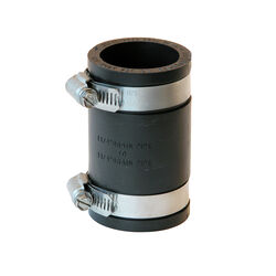 Fernco Schedule 40 1-1/4 in. Hub T X 1-1/4 in. D Hub PVC Flexible Coupling