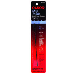 Olson 5 in. Carbon Steel Scroll Saw Blade 28 TPI 12 pk