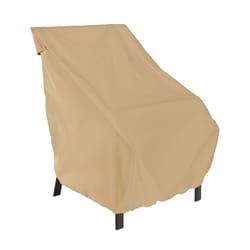 Classic Accessories 34 in. H X 32.5 in. W X 25.5 in. L Brown Polyester High Back Chair Cover