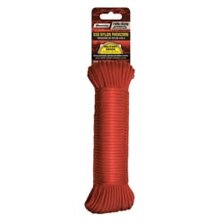 SecureLine 5/32 in. D X 50 ft. L Red Braided Nylon Paracord