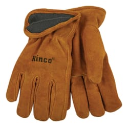 Kinco Men's Outdoor Driver Work Gloves Gold L 1 pair