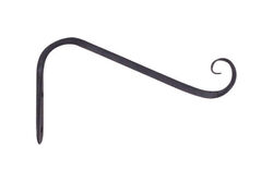 Panacea Black Wrought Iron 5 in. H Angled Plant Hook