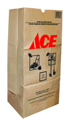 Ace Ampac 30 gal. Lawn & Leaf Bags Flap Tie Paper 5 pk