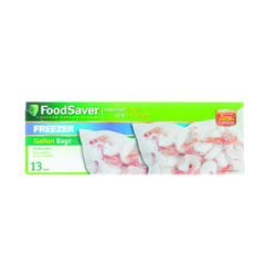 FoodSaver 1 gal Clear Vacuum Freezer Bags 13 pk