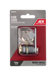 Ace Bright Brass Silver Brass Cam Lock
