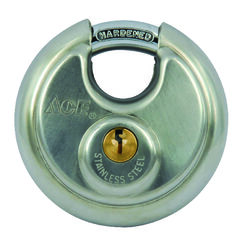 Ace 2-3/4 in. H X 2-3/4 in. W X 1-1/16 in. L Stainless Steel 4-Pin Cylinder Shrouded Shackle P