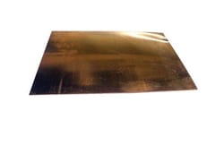 K&S 0.008 in. T X 6 in. W X 12 in. L Phosphorus Bronze Sheet Metal