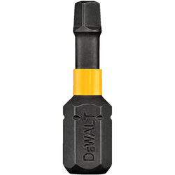 DeWalt FlexTorq Square #2 S X 1 in. L Impact Insert Bit Steel 2 pc