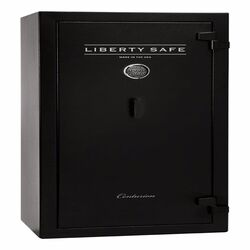 Liberty Safe Centurion 13.8 ft³ 24 Gun Capacity Electronic Lock Black Gun Safe