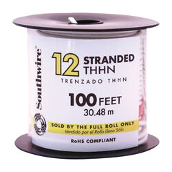 Southwire 100 ft. 12/1 Stranded THHN Building Wire