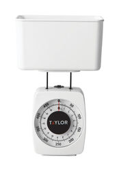 Taylor White Analog Food Scale 1 lb