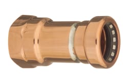 CopperLoc 1/2 in. Push T X 1/2 in. D Female Copper Pipe Adapter