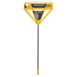 True Temper 71 in. L X 26 in. W Poly Leaf Rake Steel Handle