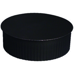Imperial Manufacturing 5 in. D Steel Crimped Pipe End Cap