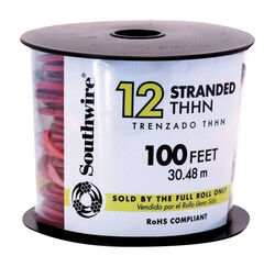 Southwire 100 ft. 12/1 Stranded THHN Building Wire