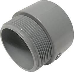 Cantex 3 in. D PVC Male Adapter For 1 pk
