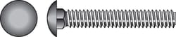 Hillman 1/2 in. P X 12 in. L Zinc-Plated Steel Carriage Bolt 25 pk