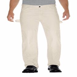 Dickies Men's Double Knee Pants 36x30 Natural