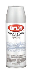 Krylon Foam Primer Gray Craft Spray Paint 12 oz