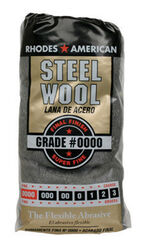 Rhodes American 0000 Grade Super Fine Steel Wool Pad 12 pk