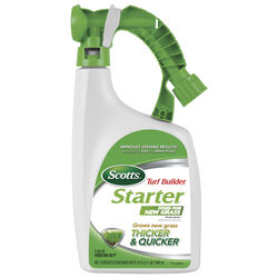 Scotts 7-12-15 Starter Lawn Fertilizer For All Grasses 600 sq ft 32 cu in