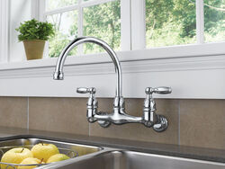Peerless Claymore Choice Two Handle Chrome Kitchen Faucet