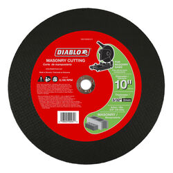 Diablo 10 in. D X 5/8 in. S Aluminum Oxide Masonry Cut-Off Disc 1 pk