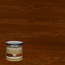 Minwax PolyShades Semi-Transparent Satin American Chestnut Oil-Based Stain and Polyurethane Finish 0